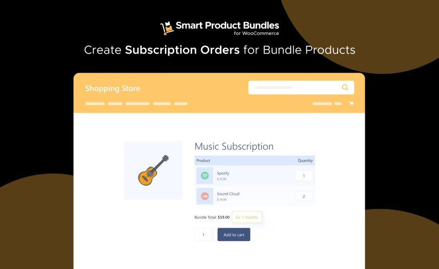 Create Subscription Orders for Bundle Products Feature