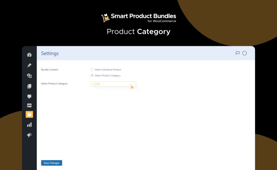 Product Category in Bundle Content Feature