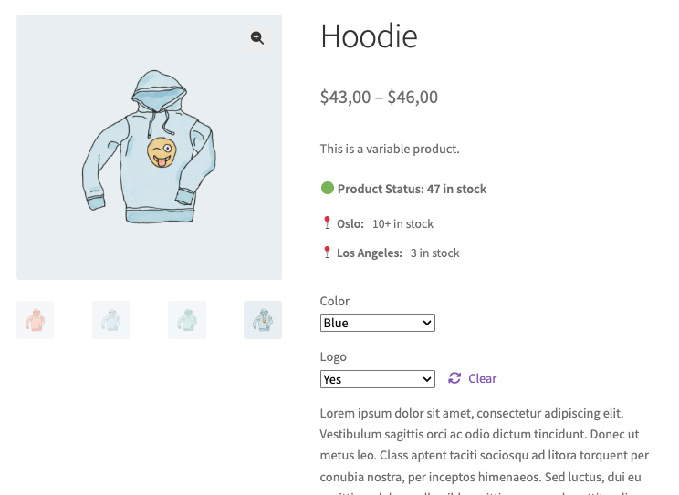 StockTrack - frontend locations
