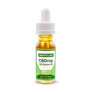 CBDistillery 250 mg 15 ml Full Spectrum CBD Hemp Tincture