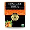 Buddha Teas CBD Turmeric & Ginger Tea