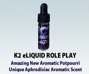 Buy K2 e liquid incense role play 5ml