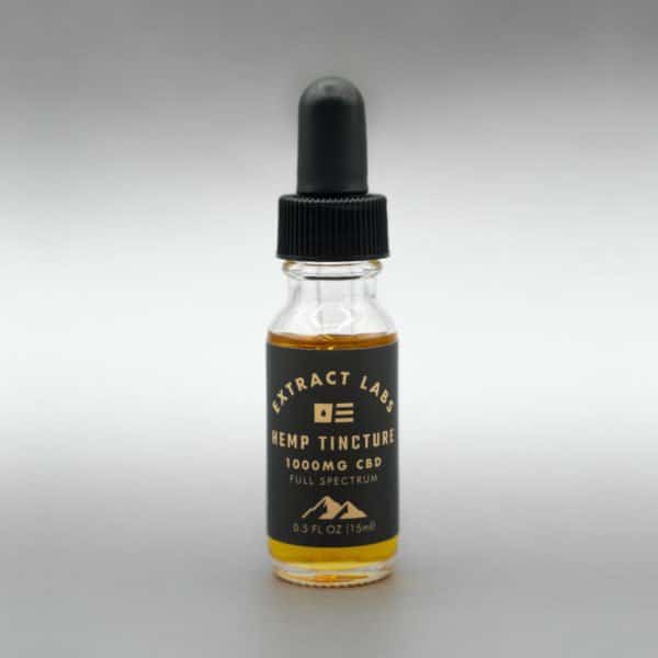 Extract Labs Full Spectrum Hemp CBD Tincture 1000mg 15ml