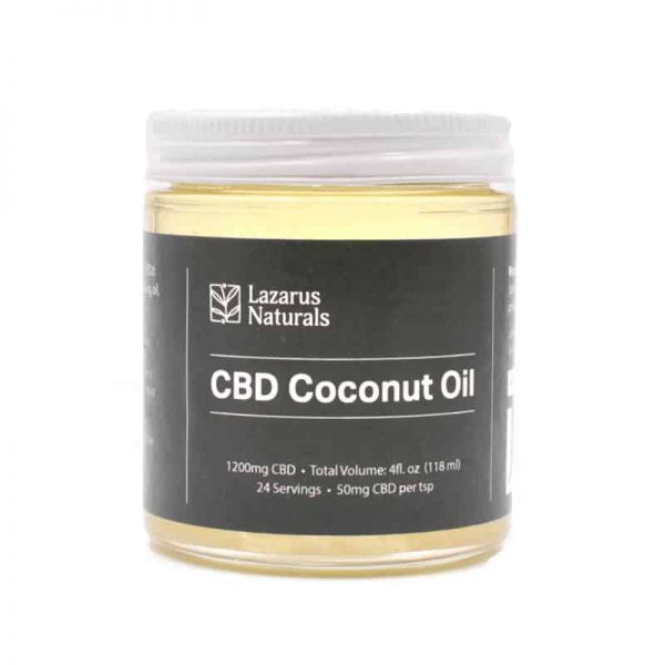 Lazarus Naturals CBD Coconut Oil