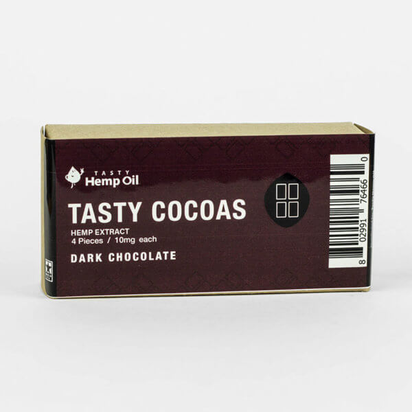 Tasty Hemp Oil Tasty Cocoas CBD Chocolates 10mg